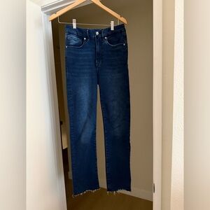 Good American Dark Blue Always Fits Jeans